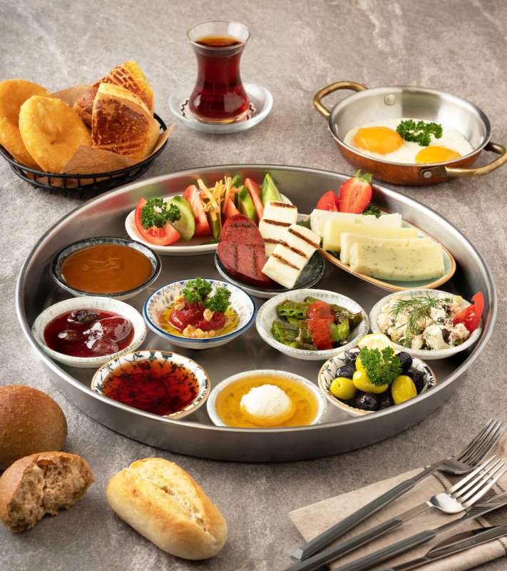 Büyük Kahvaltı Sinisi (2 Kişilik)